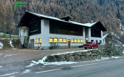 RABBI– SAN BERNARDO – STALLA DA 28 CAPI CON LABORATORIO, FIENILE E TERRENI