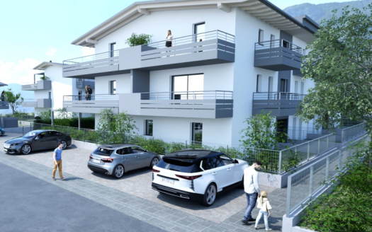 Villa bifamiliare con ampio giardino e terrazze in classe A+