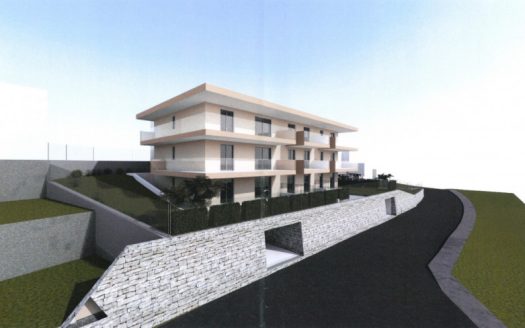 Miniappartamento con giardino in palazzina in costruzione