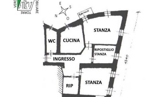 Val di Non Sfruz vendiamo appartamento con 2 stanze da letto