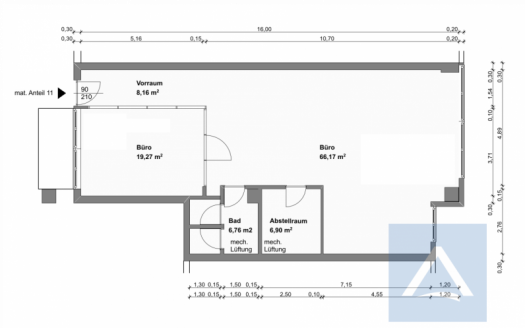 Ufficio di prestigio completamente ristrutturato in centro a Bolzano