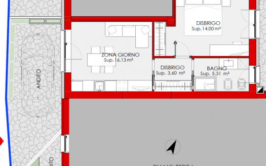 Mini appartamento in nuova realizzazione a Zambana