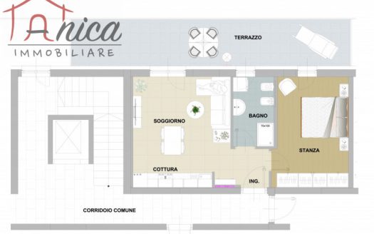 TRENTO NORD – APPARTAMENTO BILOCALE AL SECONDO PIANO