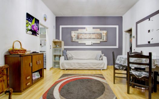 Luminoso trilocale con balcone e cantina