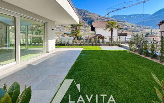 Nuovo Trilocale con giardino a Montagna – Casaclima A+