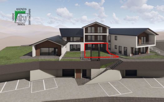 Predaia frazione Segno appartamento 3 stanze con giardino