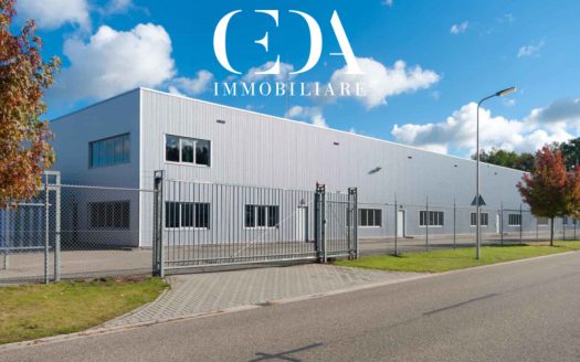 MATTARELLO – RECENTE CAPANNONE IN OTTIMA POSIZIONE CON PIAZZALE