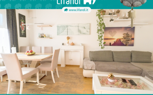 Quadrilocale con ampio giardino e cantina