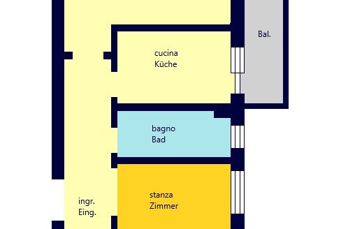 Bilocale in Vendita a Bolzano – Zona Lido – AV25054