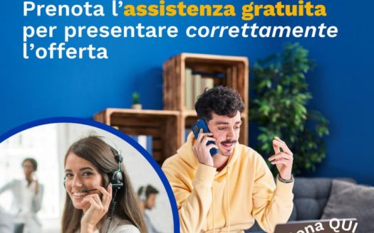 Quota di monolocale al piano 1° con posto auto coperto in “Residence Albarè” – Alloggio 6103