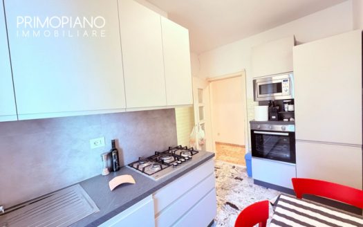 Ampio appartamento con due camere e balcone