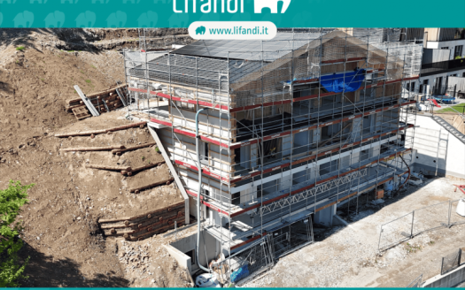 Progetto di nuova costruzione: quadrilocale con terrazza