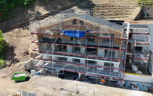 Progetto di nuova costruzione: trilocale con giardino