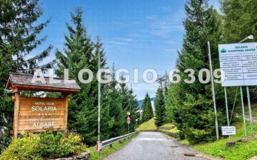 Quota di bilocale al piano 3° con posto auto coperto in “Residence Albarè” – Alloggio 6309
