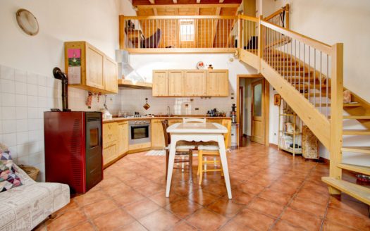 Duplex ristrutturato con stube