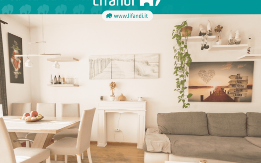 Quadrilocale con ampio giardino e cantina