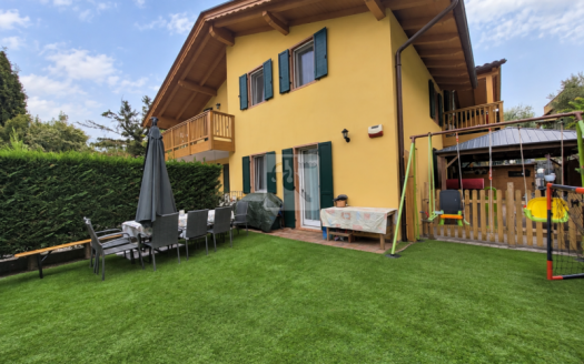 Trilocale con giardino