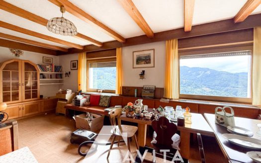 Quadrilocale con terrazza a Capriana