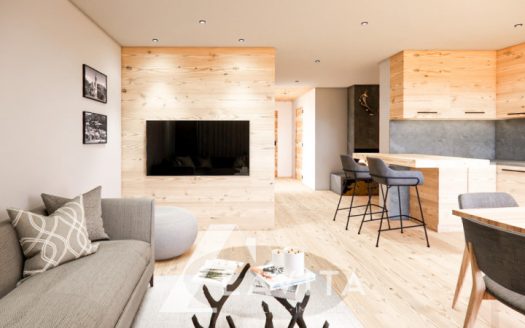 Nuovo Trilocale con garage a Ville di Fiemme